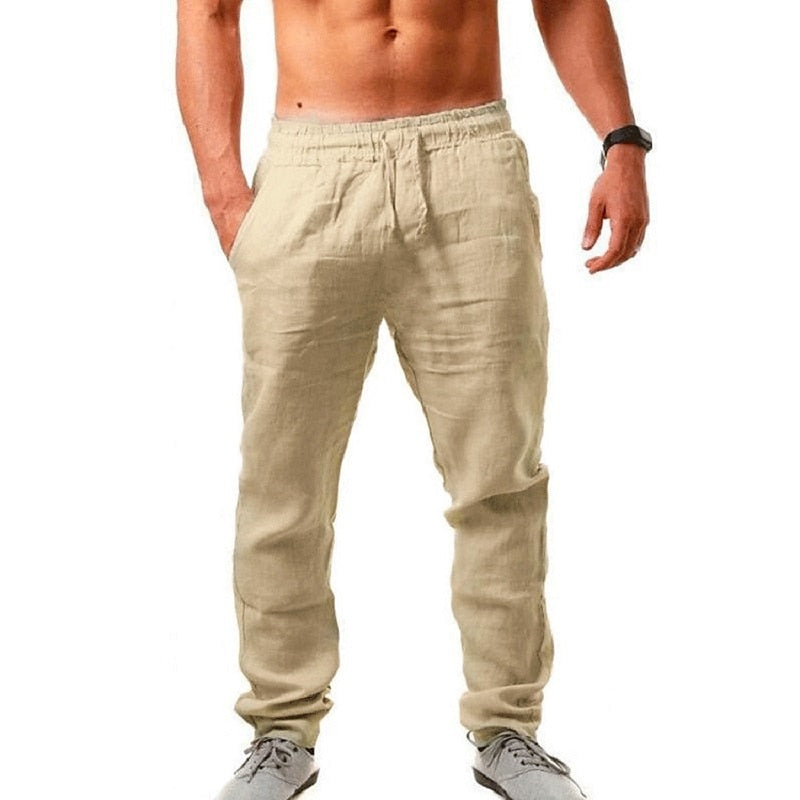 Emmanuel Linen Joggers